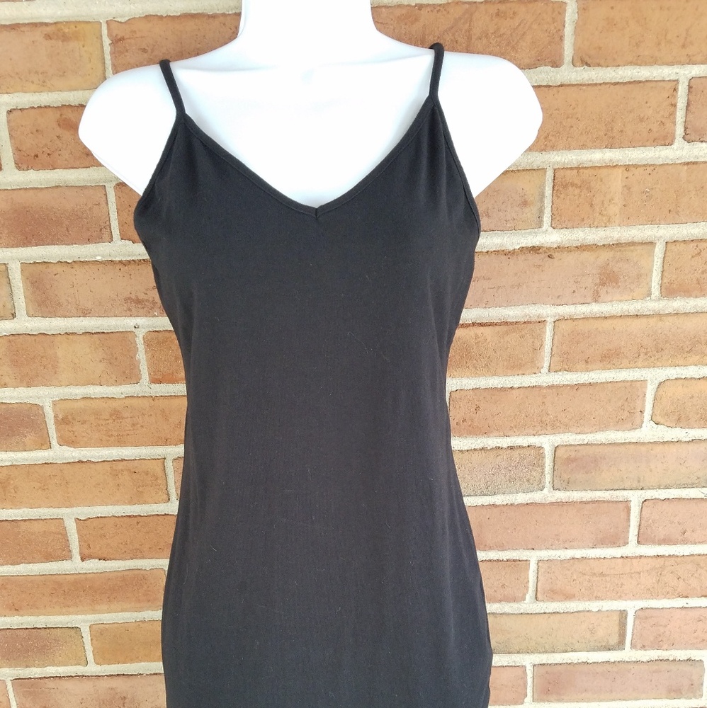 Spaghetti Strap Bodycin V Neck Dress
